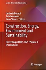 Télécharger le livre :  Construction, Energy, Environment and Sustainability