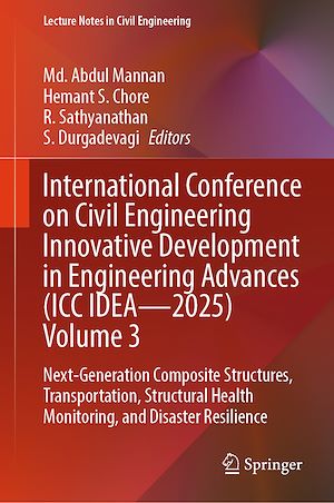Téléchargez le livre :  International Conference on Civil Engineering Innovative Development in Engineering Advances (ICC IDEA - 2025) Volume 3