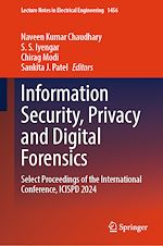 Télécharger le livre :  Information Security, Privacy and Digital Forensics