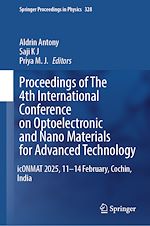 Télécharger le livre :  Proceedings of The 4th International Conference on Optoelectronic and Nano Materials for Advanced Technology