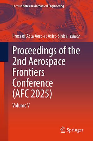 Téléchargez le livre :  Proceedings of the 2nd Aerospace Frontiers Conference (AFC 2025)