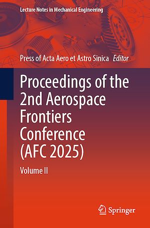 Téléchargez le livre :  Proceedings of the 2nd Aerospace Frontiers Conference (AFC 2025)
