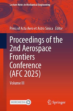Télécharger le livre :  Proceedings of the 2nd Aerospace Frontiers Conference (AFC 2025)