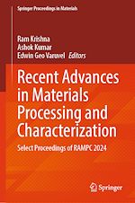 Télécharger le livre :  Recent Advances in Materials Processing and Characterization