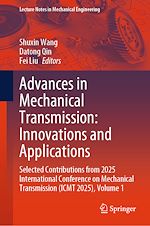 Télécharger le livre :  Advances in Mechanical Transmission: Innovations and Applications
