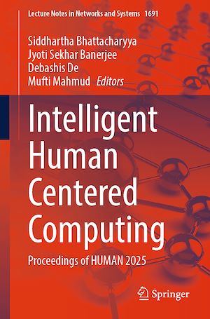 Téléchargez le livre :  Intelligent Human Centered Computing