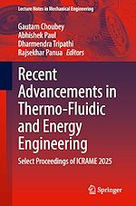 Télécharger le livre :  Recent Advancements in Thermo-Fluidic and Energy Engineering
