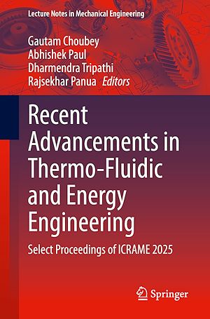 Téléchargez le livre :  Recent Advancements in Thermo-Fluidic and Energy Engineering
