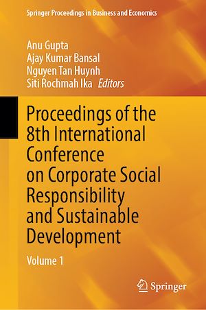 Download the eBook: Proceedings of the 8th International Conference on Corporate Social Responsibility and Sustainable Development