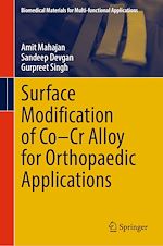 Télécharger le livre :  Surface Modification of Co–Cr Alloy for Orthopaedic Applications