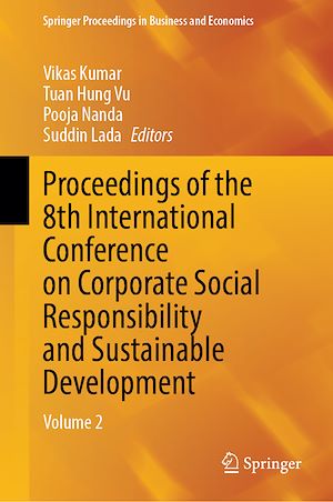 Download the eBook: Proceedings of the 8th International Conference on Corporate Social Responsibility and Sustainable Development