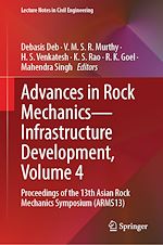 Télécharger le livre :  Advances in Rock Mechanics—Infrastructure Development, Volume 4