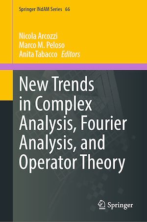 Téléchargez le livre :  New Trends in Complex Analysis, Fourier Analysis, and Operator Theory