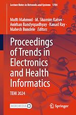 Télécharger le livre :  Proceedings of Trends in Electronics and Health Informatics
