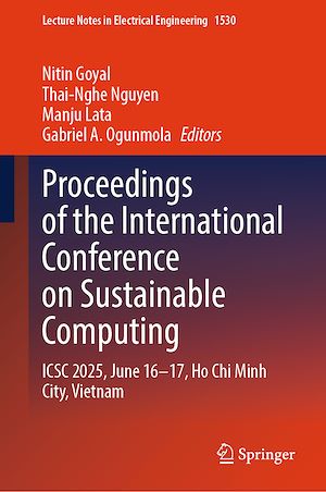 Téléchargez le livre :  Proceedings of the International Conference on Sustainable Computing