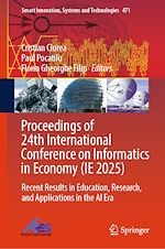 Télécharger le livre :  Proceedings of 24th International Conference on Informatics in Economy (IE 2025)