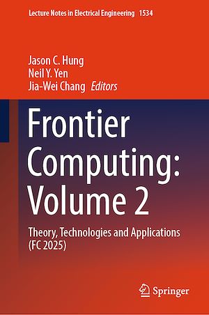 Téléchargez le livre :  Frontier Computing: Volume 2