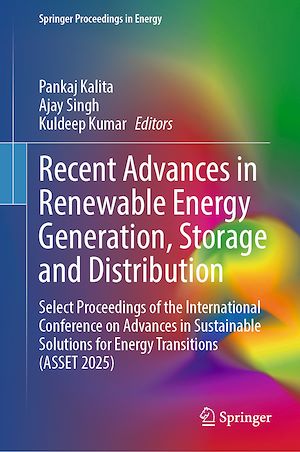 Téléchargez le livre :  Recent Advances in Renewable Energy Generation, Storage and Distribution