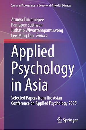 Téléchargez le livre :  Applied Psychology in Asia