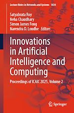 Télécharger le livre :  Innovations in Artificial Intelligence and Computing