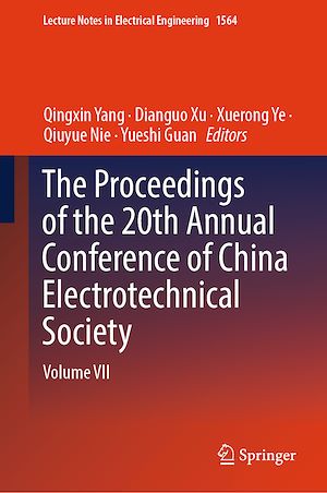 Téléchargez le livre :  The Proceedings of the 20th Annual Conference of China Electrotechnical Society