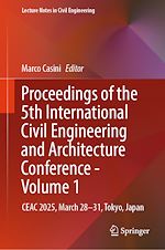 Télécharger le livre :  Proceedings of the 5th International Civil Engineering and Architecture Conference - Volume 1