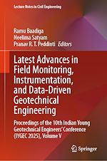 Télécharger le livre :  Latest Advances in Field Monitoring, Instrumentation, and Data-Driven Geotechnical Engineering