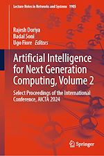 Télécharger le livre :  Artificial Intelligence for Next Generation Computing, Volume 2