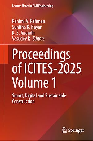 Téléchargez le livre :  Proceedings of ICITES-2025 Volume 1