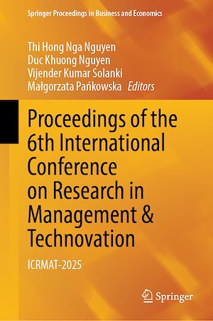 Download the eBook: Proceedings of the 6th International Conference on Research in Management & Technovation