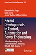 Télécharger le livre :  Recent Developments in Control, Automation and Power Engineering