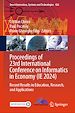 Télécharger le livre :  Proceedings of 23rd International Conference on Informatics in Economy (IE 2024)