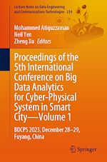 Télécharger le livre :  Proceedings of the 5th International Conference on Big Data Analytics for Cyber-Physical System in Smart City—Volume 1