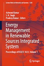 Télécharger le livre :  Energy Management in Renewable Sources Integrated System