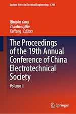 Télécharger le livre :  The Proceedings of the 19th Annual Conference of China Electrotechnical Society