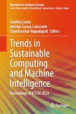 Télécharger le livre :  Trends in Sustainable Computing and Machine Intelligence