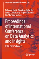 Télécharger le livre :  Proceedings of International Conference on Data Analytics and Insights