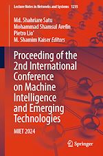 Télécharger le livre :  Proceeding of the 2nd International Conference on Machine Intelligence and Emerging Technologies