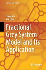 Télécharger le livre :  Fractional Grey System Model and Its Application