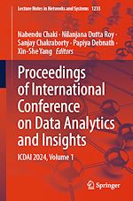 Télécharger le livre :  Proceedings of International Conference on Data Analytics and Insights