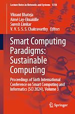 Télécharger le livre :  Smart Computing Paradigms: Sustainable Computing