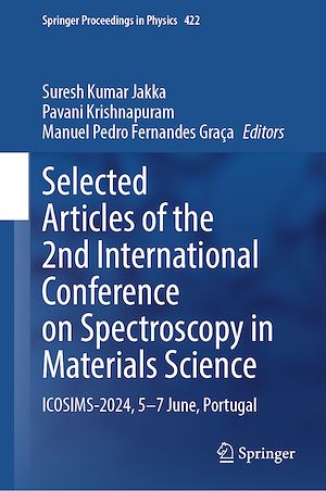 Téléchargez le livre :  Selected Articles of the 2nd International Conference on Spectroscopy in Materials Science