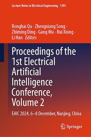 Téléchargez le livre :  Proceedings of the 1st Electrical Artificial Intelligence Conference, Volume 2