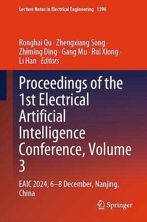 Téléchargez le livre :  Proceedings of the 1st Electrical Artificial Intelligence Conference, Volume 3