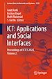Télécharger le livre :  ICT: Applications and Social Interfaces