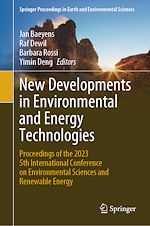 Télécharger le livre :  New Developments in Environmental and Energy Technologies