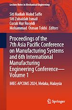 Télécharger le livre :  Proceedings of the 7th Asia Pacific Conference on Manufacturing Systems and 6th International Manufacturing Engineering Conference—Volume 1