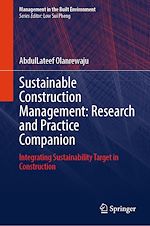Télécharger le livre :  Sustainable Construction Management: Research and Practice Companion