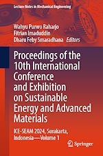 Télécharger le livre :  Proceedings of the 10th International Conference and Exhibition on Sustainable Energy and Advanced Materials