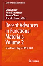 Télécharger le livre :  Recent Advances in Functional Materials, Volume 2